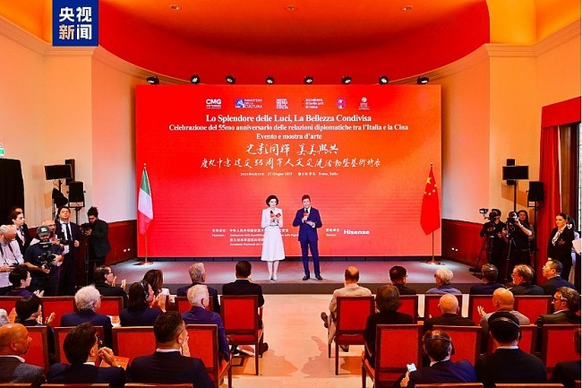 Trung Quốc và Italia khởi động nhiều dự án giao lưu nhân văn tại Rome