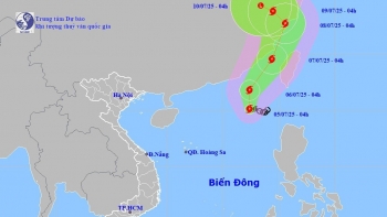 Thời tiết hôm nay (05/7): Bão số 2 giật cấp 10, gây biển động mạnh ở phía Đông Bắc Biển Đông