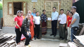viet nam trao tang nha o va he thong nuoc sach cho nguoi dan vung dong dat myanmar