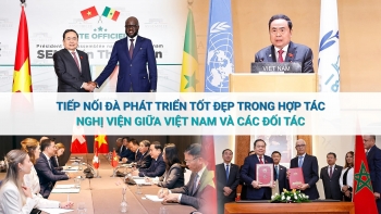 tiep noi da phat trien tot dep trong hop tac nghi vien giua viet nam va cac doi tac