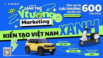 vinfast to chuc cuoc thi kien tao viet nam xanh ton vinh cac y tuong marketing dot pha