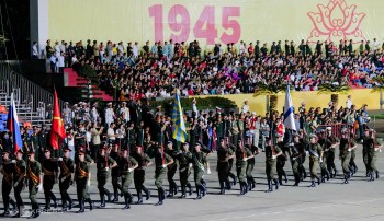 Quân đội Nga, Lào và Campuchia tham gia hợp luyện diễu binh kỷ niệm Quốc khánh 02/9