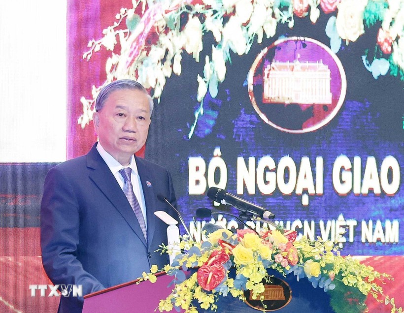 Tổng Bí thư Tô Lâm: Ngoại giao Việt Nam tiên phong kết nối hợp tác