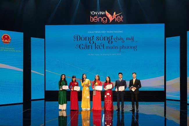 6 thí sinh xuất sắc đạt danh hiệu Sứ giả tiếng Việt năm 2025
