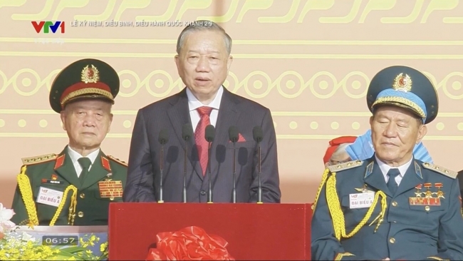 Diễn văn của Tổng Bí thư Tô Lâm tại Lễ kỷ niệm 80 năm Cách mạng tháng Tám thành công và Quốc khánh 2/9