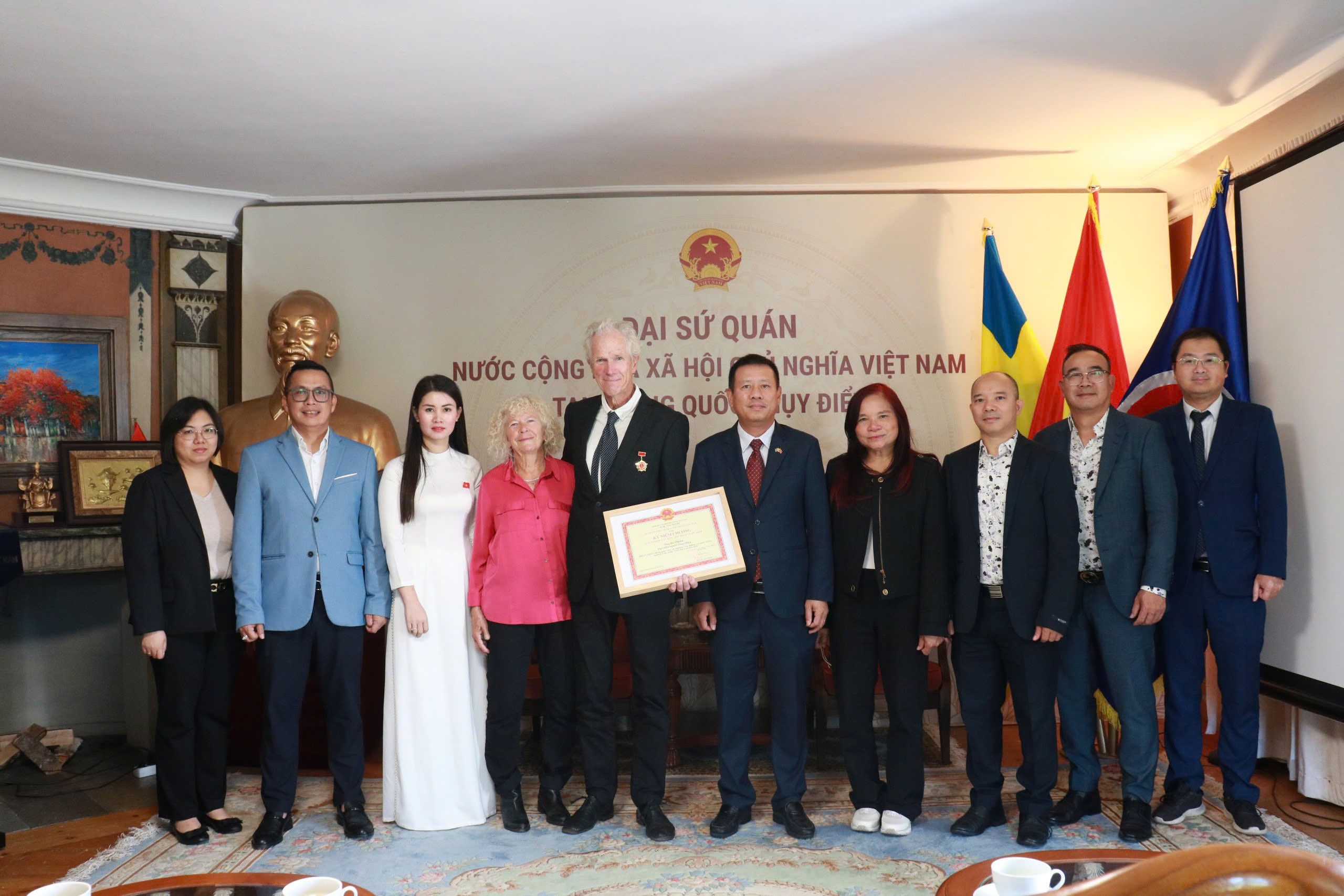 Đạo diễn Thụy Điển Bo Öhlén quảng bá lịch sử và văn hóa Việt Nam
