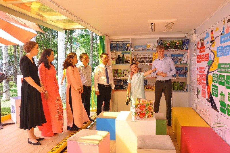 Sức hút của giáo dục Đức qua “Chuyến xe hướng nghiệp” tại Cần Thơ