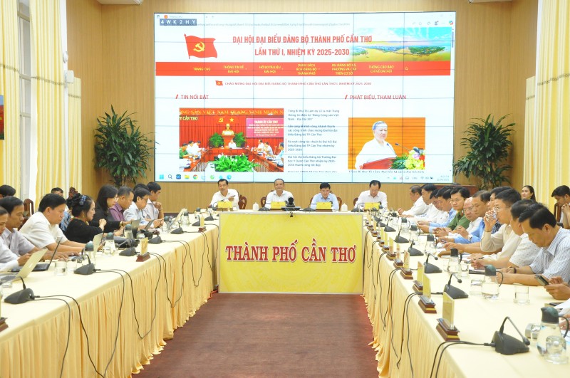 Đại hội đại biểu Đảng bộ TP Cần Thơ lần thứ I: Thống nhất ý chí, khát vọng phát triển Đại hội đại biểu Đảng bộ TP Cần Thơ lần thứ I: Thống nhất ý chí, khát vọng phát triển