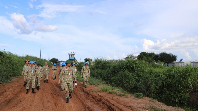 Đội Công binh số 4 và Bệnh viện dã chiến cấp 2 số 7 bắt đầu nhiệm vụ tại các Phái bộ Liên hợp quốc Đội Công binh số 4 và Bệnh viện dã chiến cấp 2 số 7 bắt đầu nhiệm vụ tại các Phái bộ Liên hợp quốc