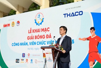 Khai mạc Giải Bóng đá công nhân, viên chức Việt Nam 2025