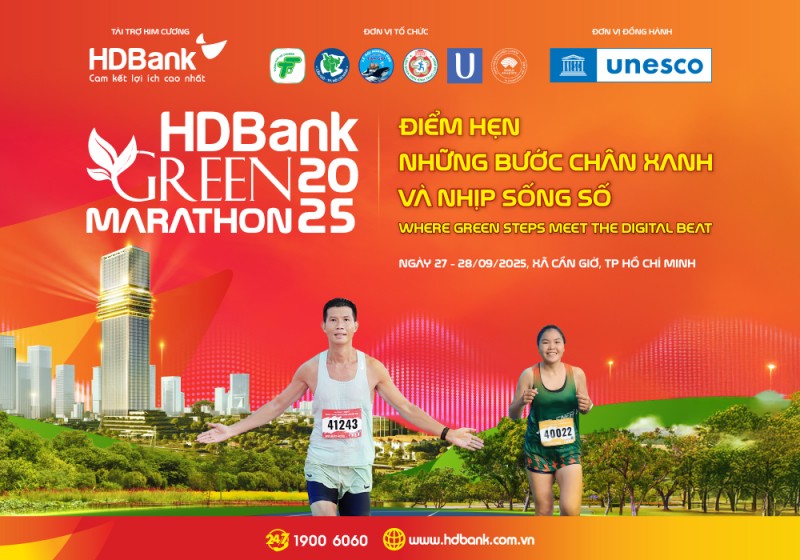 HDBank Green Marathon 2025: Chạy để kết nối, sẻ chia và lan tỏa HDBank Green Marathon 2025: Chạy để kết nối, sẻ chia và lan tỏa