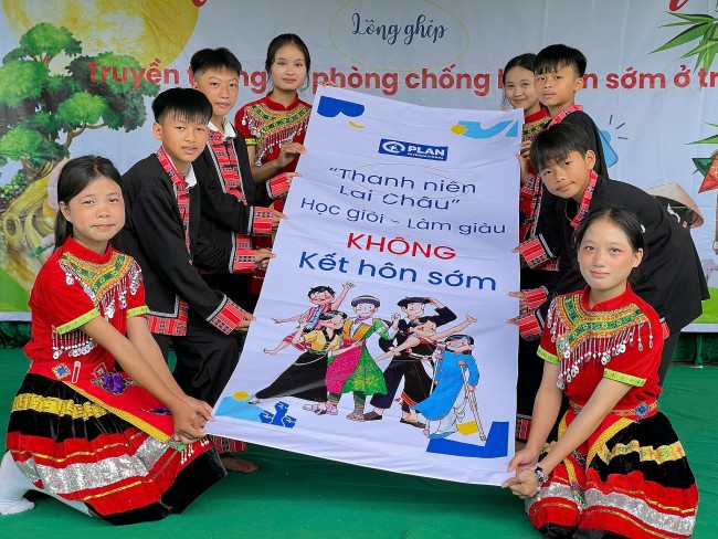 Hỗ trợ phòng chống tình trạng kết hôn sớm ở trẻ em tại Lai Châu