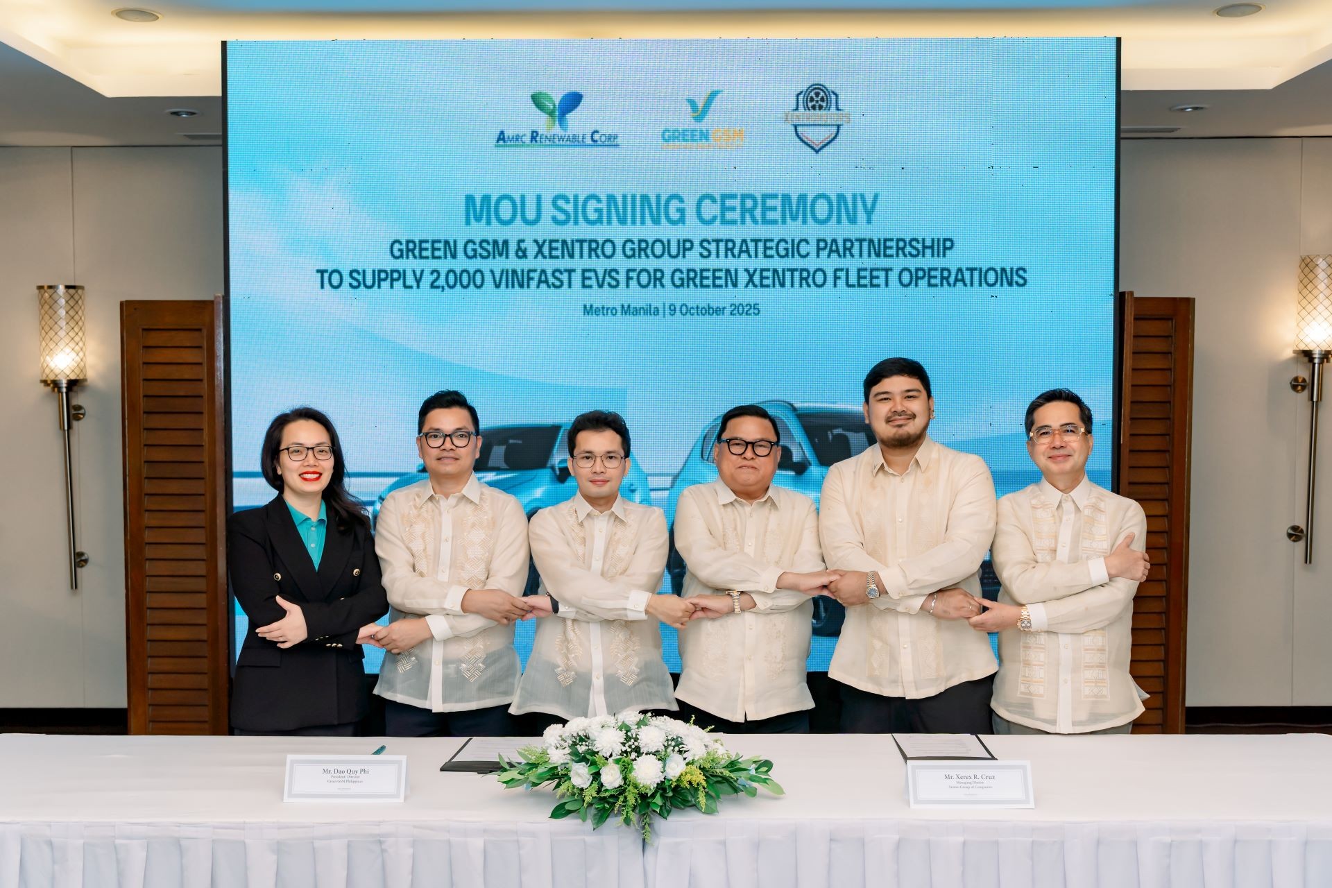 Xentro Group trở thành đối tác đầu tiên của Green GSM tại thị trường Philippines, mở ra bước hợp tác sâu rộng với các doanh nghiệp địa phương nhằm phát triển dịch vụ gọi xe thuần điện. Xentro Group trở thành đối tác đầu tiên của Green GSM tại thị trường Philippines, mở ra bước hợp tác sâu rộng với các doanh nghiệp địa phương nhằm phát triển dịch vụ gọi xe thuần điện.