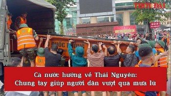 Cả nước hướng về Thái Nguyên: Chung tay giúp người dân vượt qua mưa lũ