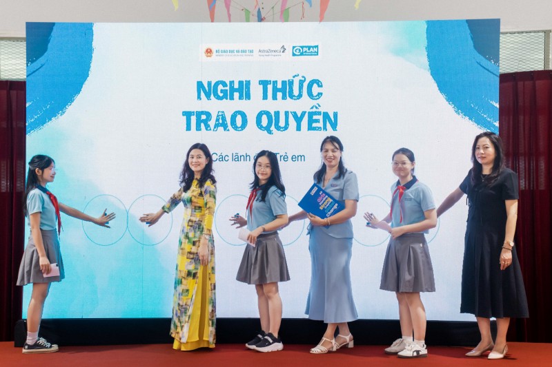 Hà Nội: Cùng Plan International trao quyền cho trẻ em gái