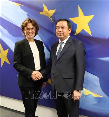 Việt Nam tăng cường hợp tác với EU và Bỉ về môi trường, phát triển bền vững Chú thích ảnh