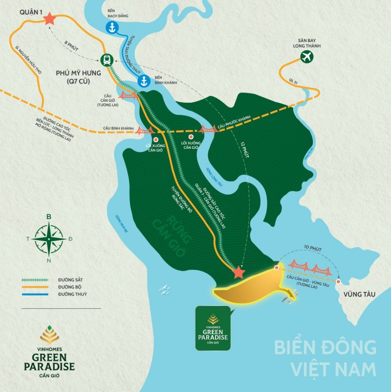 Cần Giờ “trỗi dậy” với siêu hạ tầng tỷ đô, kỳ vọng đón 40 triệu lượt khách mỗi năm