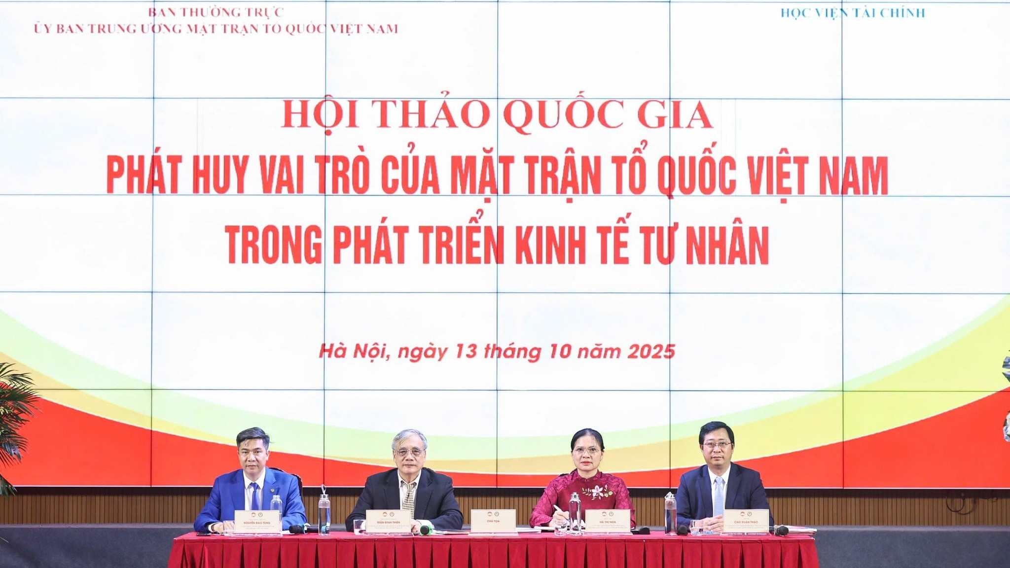 Phát huy vai trò của Mặt trận Tổ quốc Việt Nam trong thúc đẩy phát triển kinh tế tư nhân