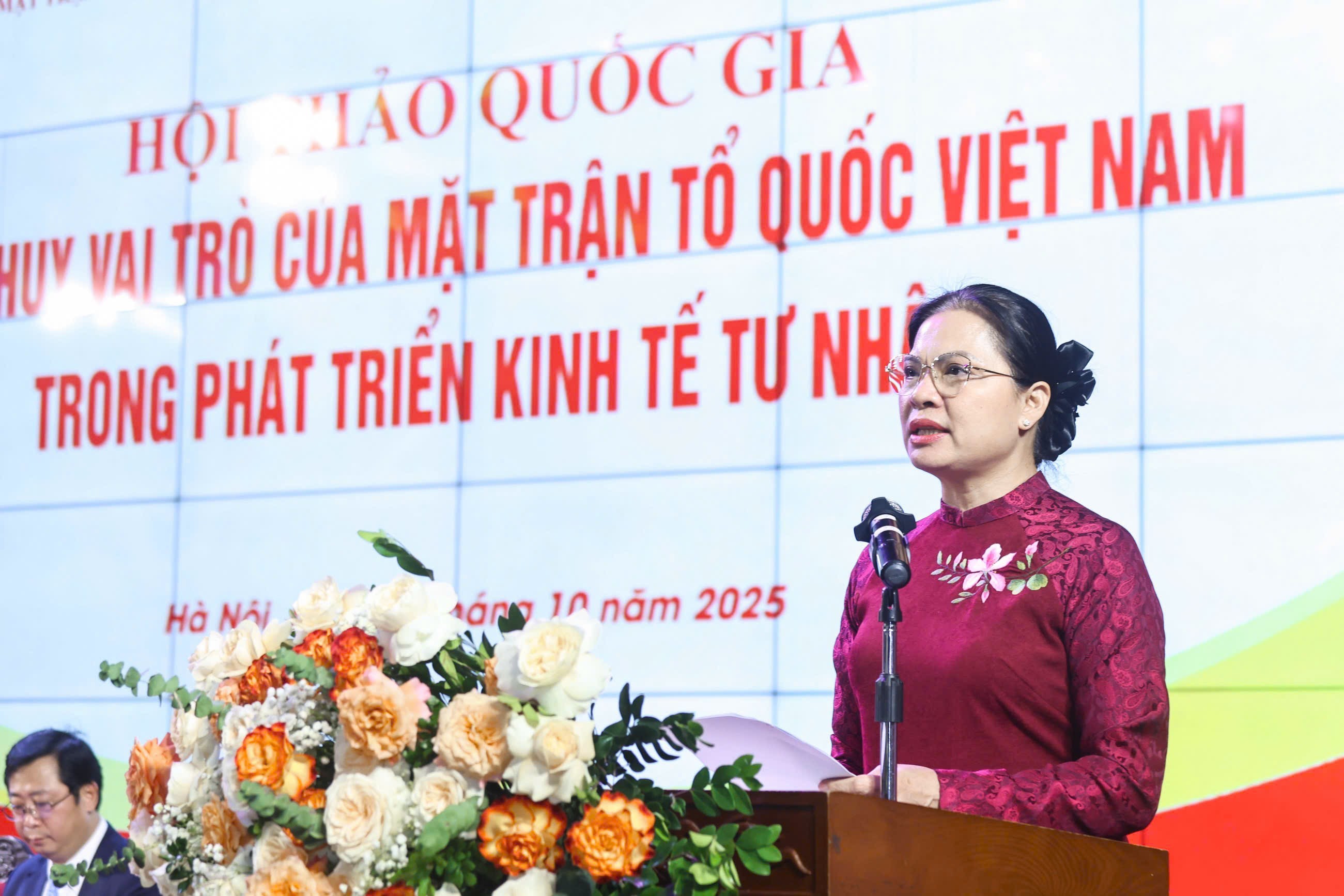 Phát huy vai trò của Mặt trận Tổ quốc Việt Nam trong thúc đẩy phát triển kinh tế tư nhân