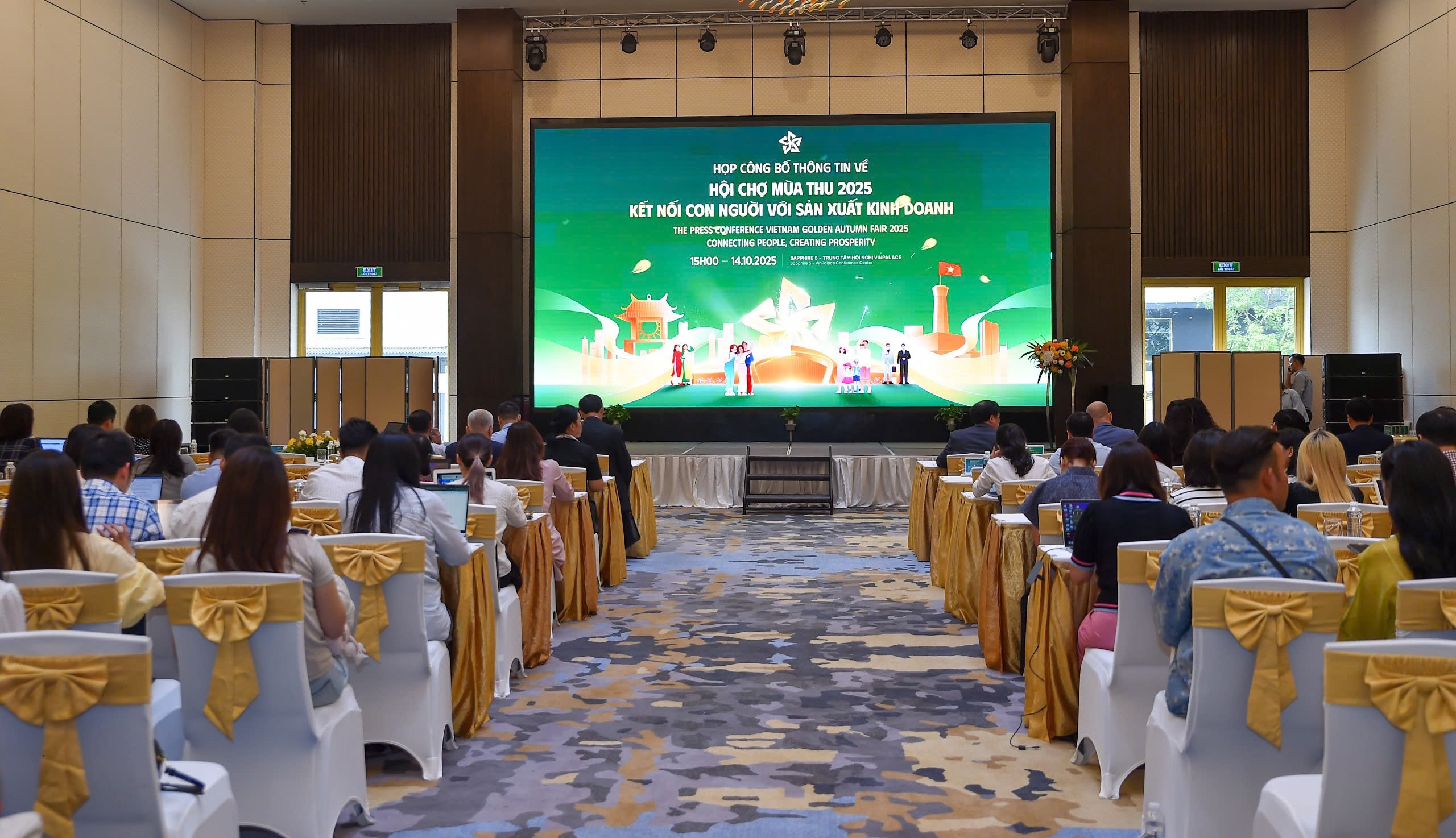 cuộc họp công bố thông tin về Hội chợ Mùa Thu 2025. (Ảnh: BTC)