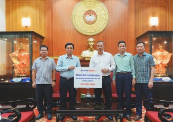 evngenco1 ung ho 500 trieu dong khac phuc thiet hai do bao lu