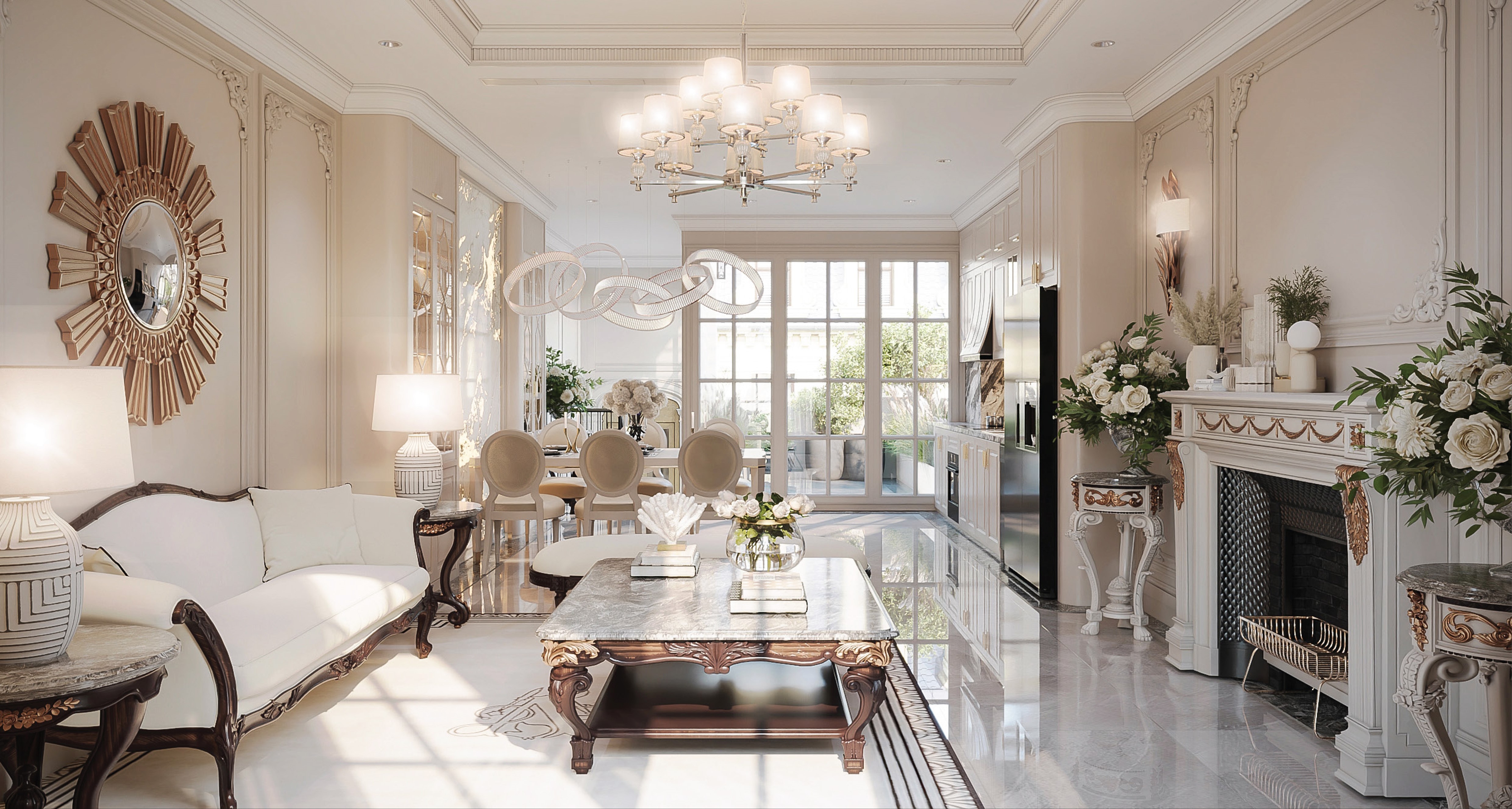 Không chỉ phù hợp để kinh doanh, những căn nhà phố diện tích rộng cũng mang tới sự thoải mái trong không gian sống - nghỉ dưỡng tiện nghi 