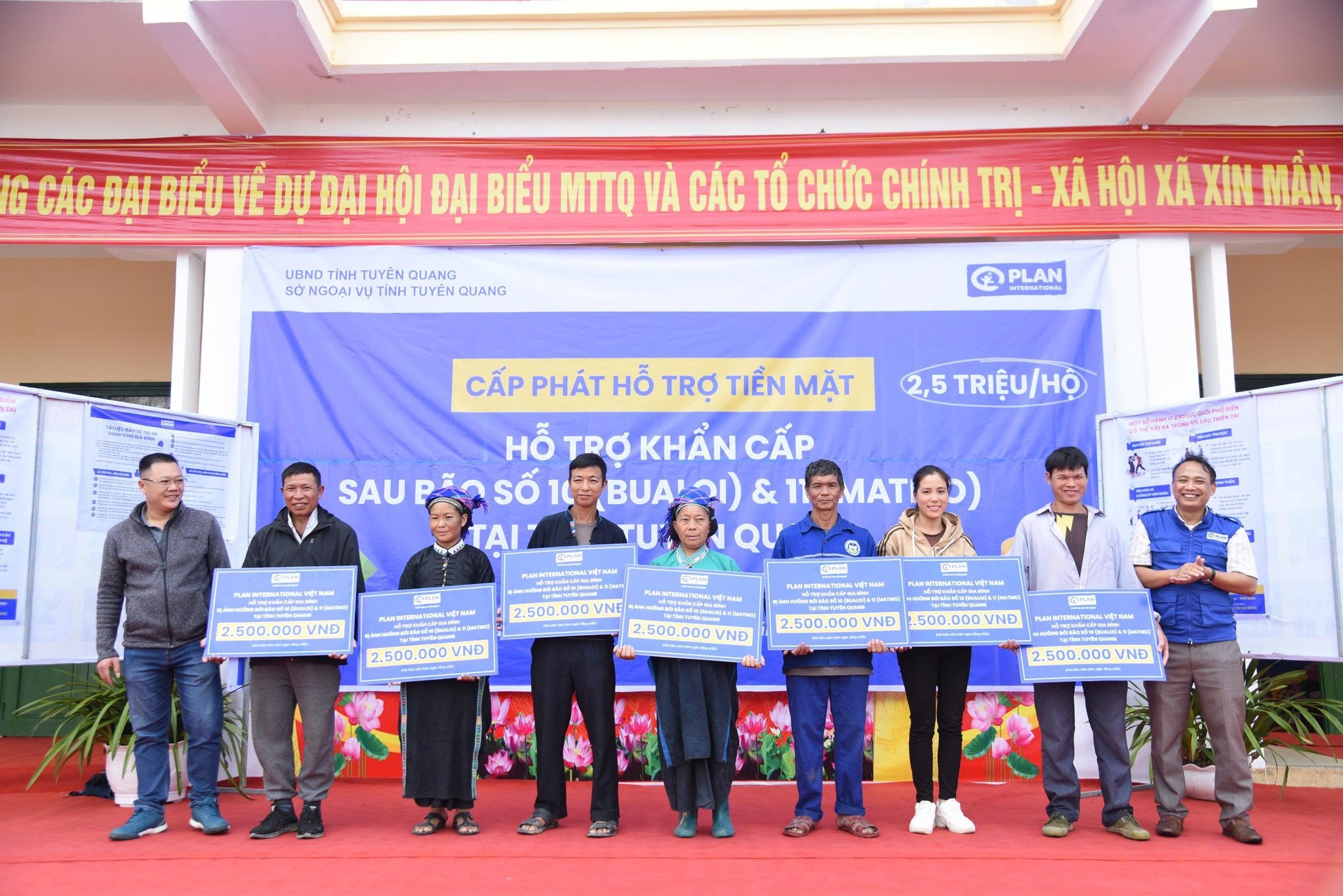 Plan International Việt Nam hỗ trợ khẩn cấp tại Tuyên Quang