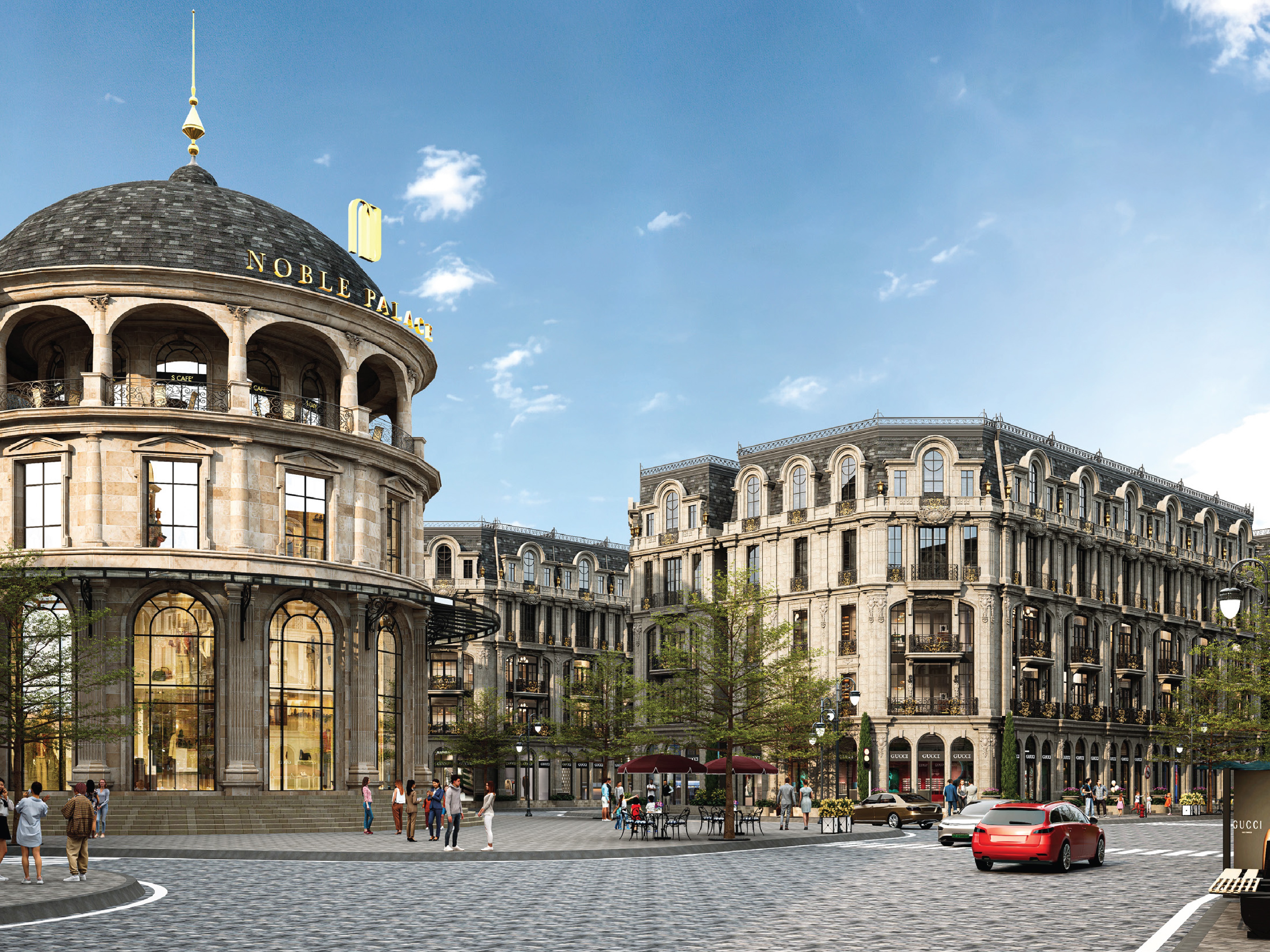 Các căn nhà phố được thiết kế theo phong cách kiến trúc châu Âu, sử dụng vật liệu tinh tuyển cao cấp đảm bảo độ bền và giá trị thẩm mỹ lâu dài Các căn nhà phố được thiết kế theo phong cách kiến trúc châu Âu, sử dụng vật liệu tinh tuyển cao cấp đảm bảo độ bền và giá trị thẩm mỹ lâu dài