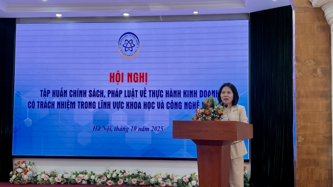 Thúc đẩy thực hành kinh doanh có trách nhiệm trong lĩnh vực khoa học và công nghệ