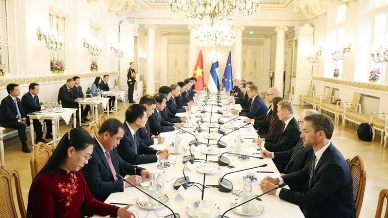 Tuyên bố chung về việc thiết lập quan hệ Đối tác Chiến lược giữa Cộng hòa xã hội chủ nghĩa Việt Nam và Cộng hòa Phần Lan