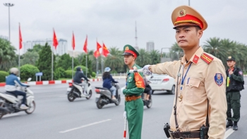 Phân luồng giao thông phục vụ Lễ mở ký Công ước Hà Nội