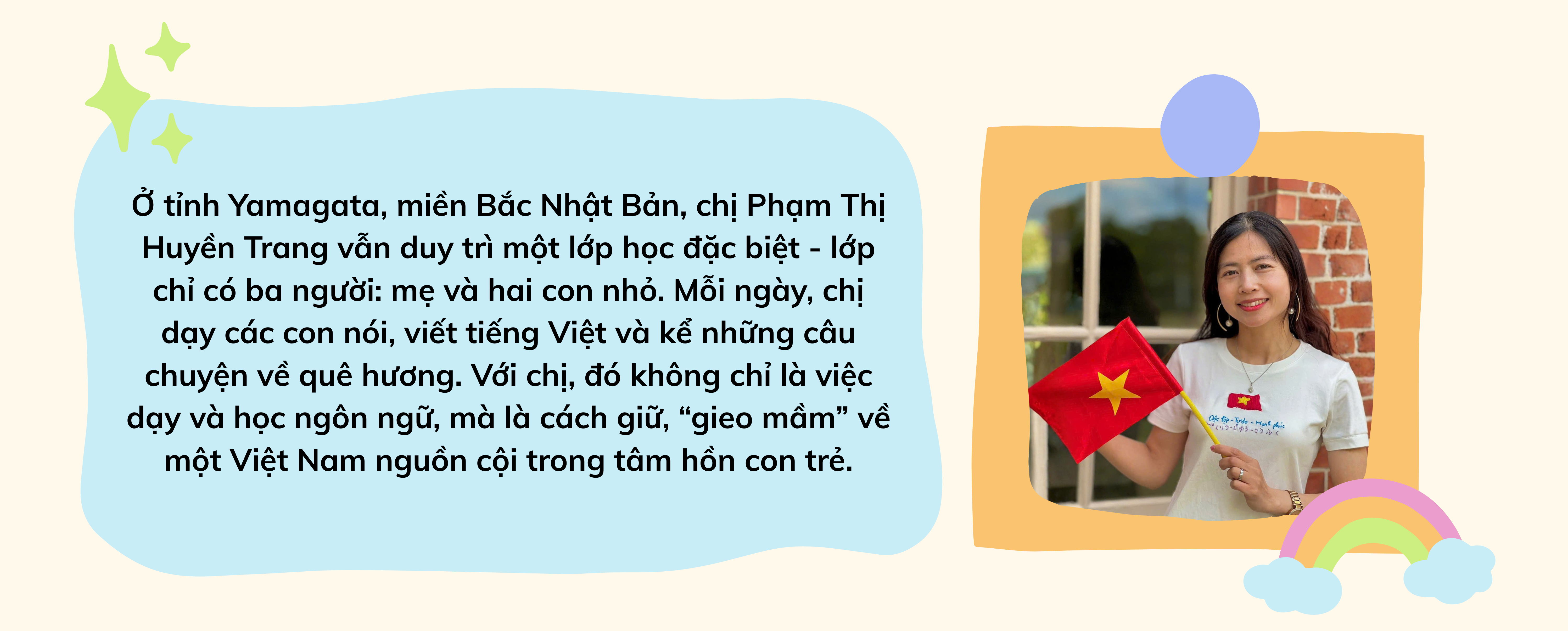 "Lớp học" tiếng Việt trong căn nhà nhỏ ở Yamagata