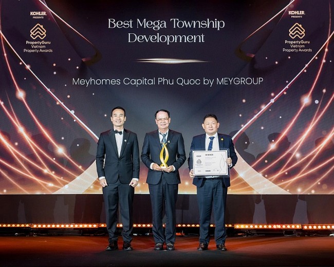 MEYGROUP được vinh danh với hai giải thưởng tại Việt Nam PropertyGuru Awards 2025