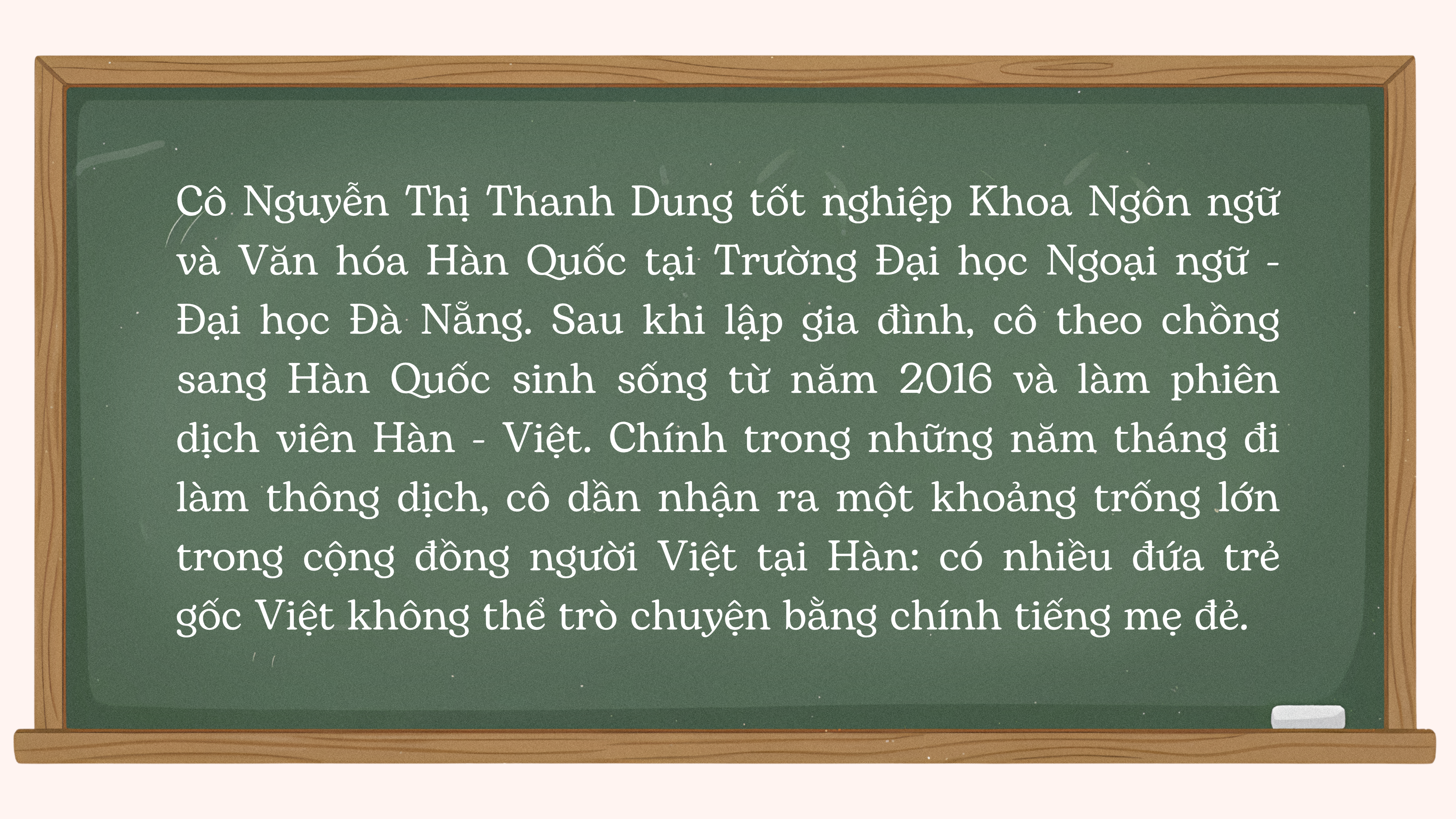 Giữ hồn tiếng Việt nơi xứ Hàn