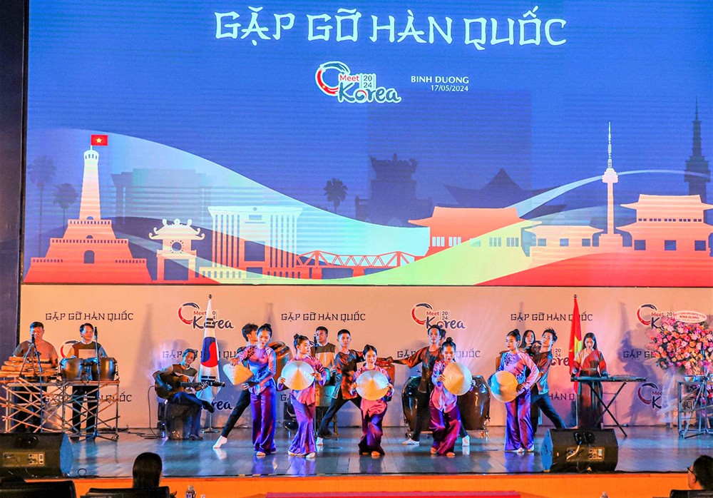 Chương trình Gặp gỡ Hàn Quốc tổ chức tại tỉnh Bình Dương (cũ). (Ảnh: hochiminhcity.gov.vn)