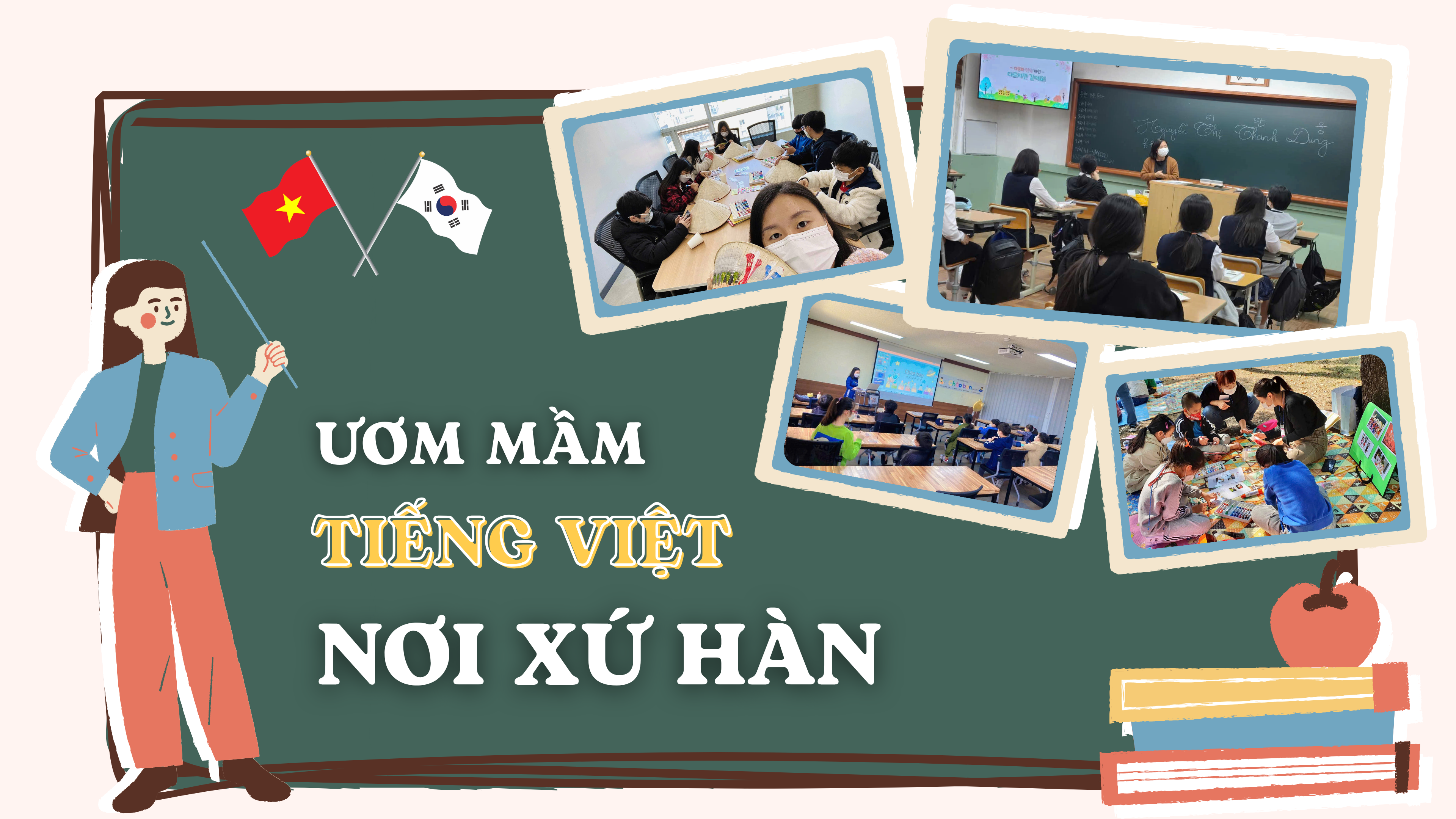 Ươm mầm tiếng Việt nơi xứ Hàn