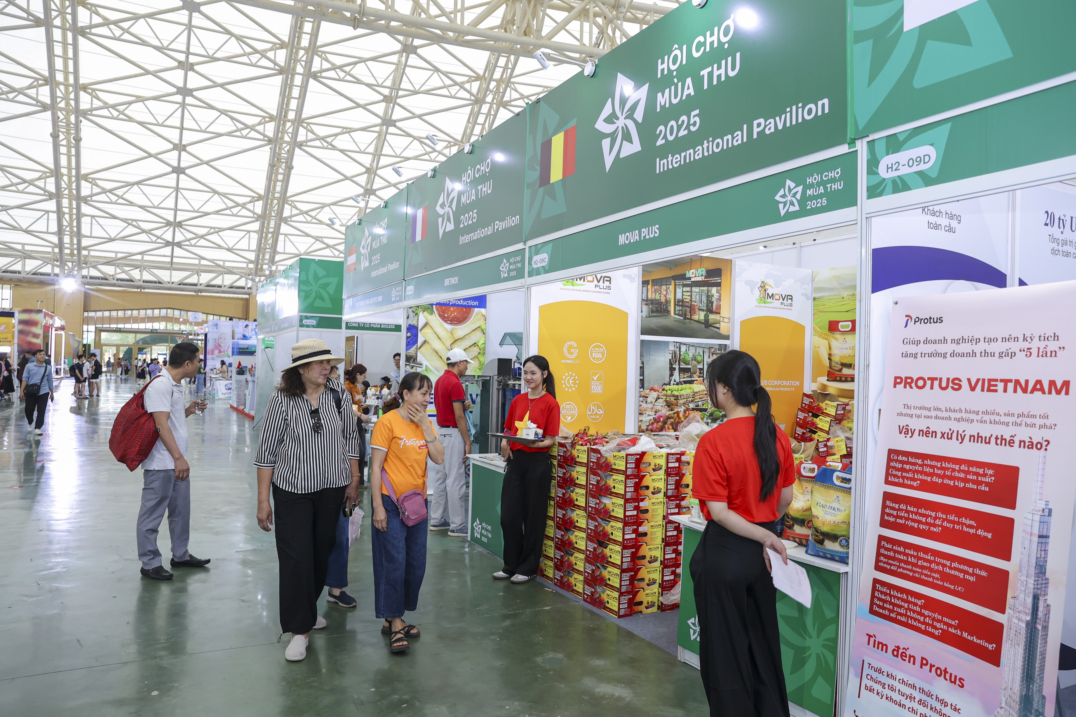 Bỉ mang tới Hội chợ Mùa Thu 2025 các sản phẩm nông nghiệp như hoa quả tươi, gạo thơm... Bỉ mang tới Hội chợ Mùa Thu 2025 các sản phẩm nông nghiệp như hoa quả tươi, gạo thơm...