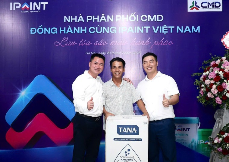 IPAINT bắt tay Nhà phân phối CMD, mở rộng thị trường sơn cao cấp tại Hà Nội ảnh 2