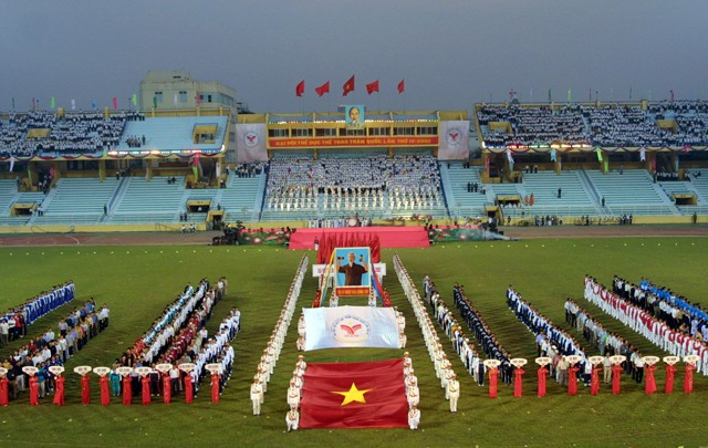 Hà Nội có truyền thống tổ chức các sự kiện thể thao quần chúng đông đảo. (Ảnh: T.L)