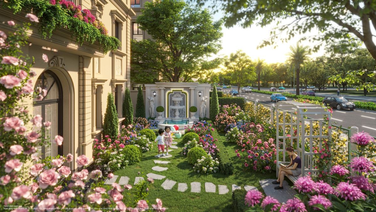 Khu vườn sau nhà rộng 20 - 138m² mang đến cho gia chủ không gian nghỉ dưỡng riêng tư, ngập tràn cỏ cây, hoa lá 