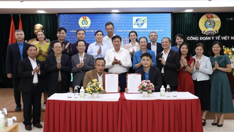 Thêm thỏa thuận hợp tác, nâng cao phúc lợi cho đoàn viên, người lao động ngành Y tế
