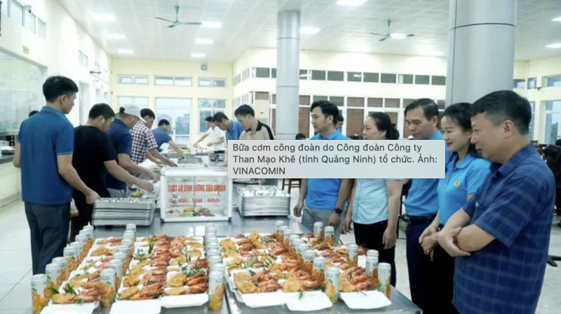 bua com cong doan 2025 cham lo thiet thuc gan ket nguoi lao dong