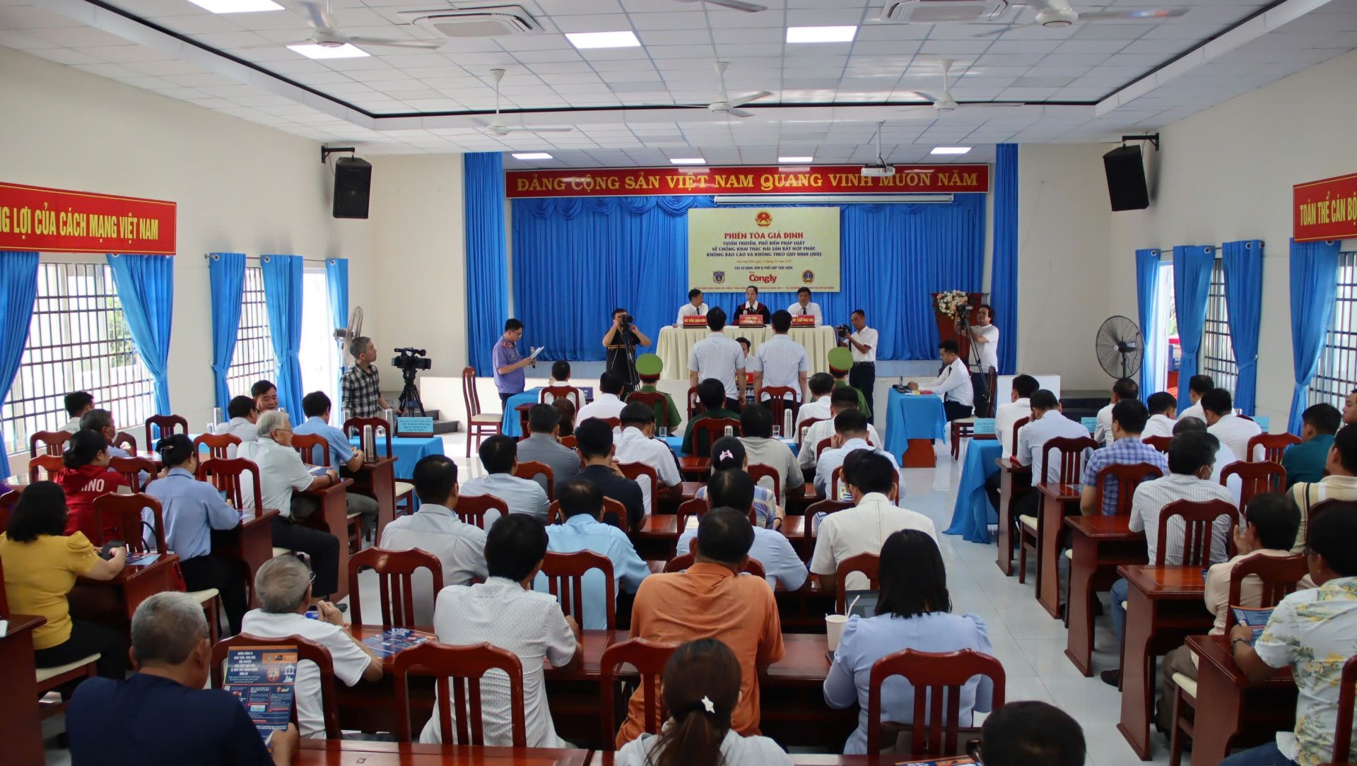 Phiên tòa giả định hành vi vi phạm IUU cảnh báo mạnh mẽ ngư dân