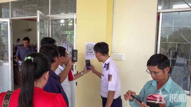 Ứng dụng mã QR hỗ trợ ngư dân phòng, chống khai thác IUU