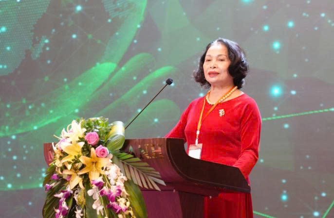 Bà Đỗ Hồng Xoan, Phó Chủ tịch Hiệp hội Du lịch Việt Nam, Chủ tịch Liên chi hội Khách sạn Việt Nam. Ảnh: Hiệp hội Khách sạn Việt Nam