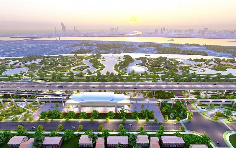 Sẽ hình thành trục không gian xanh gắn liền với văn hóa sáng tạo Sẽ hình thành trục không gian xanh gắn liền với văn hóa sáng tạo