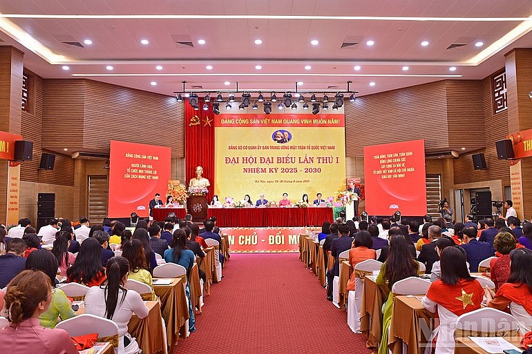 Đảng bộ Mặt trận Tổ quốc, các đoàn thể trung ương đẩy mạnh giải pháp phát huy đại đoàn kết toàn dân tộc trong kỷ nguyên mới Đảng bộ Mặt trận Tổ quốc, các đoàn thể trung ương đẩy mạnh giải pháp phát huy đại đoàn kết toàn dân tộc trong kỷ nguyên mới