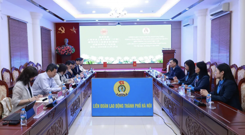 Tăng cường hợp tác, chia sẻ kinh nghiệm hoạt động công đoàn