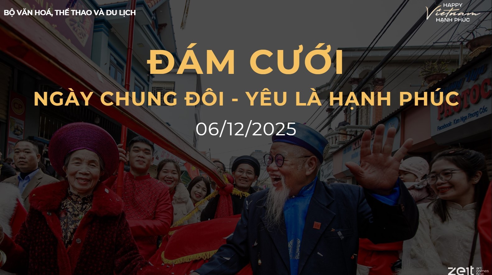 Vietnam Happy Fest 2025: 80 cặp đôi sẽ tham gia lễ cưới tập thể tại Phố đi bộ Hồ Gươm