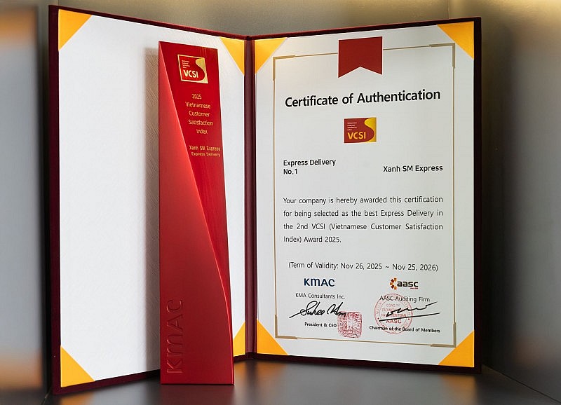 Dịch vụ giao hàng Xanh SM Express dẫn đầu về chỉ số hài lòng khách hàng